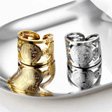 Saint Benedict Open Adjustable Ring - BGCOPPER