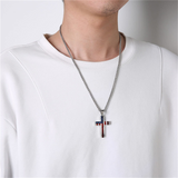 American Flag Cross Necklace: Faith & Patriotism Worn as One 🇺🇸