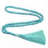 8 mm turquoise hand-held rosary - BGCOPPER