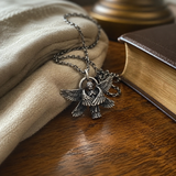 Seraphim Angel Pendant Necklace Angel Wings Amulet