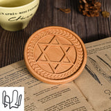 Bgcopper Wooden Tree of Life Celtic Cross Coasters - BGCOPPER