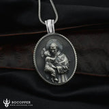 St. Anthony of Padua Necklace/The patron saint of lost and stolen articles,sailors,fisherm,travelers and vacationersen, - BGCOPPER