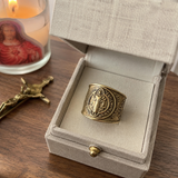Saint Benedict Ring,ward off spiritual and physical dangers