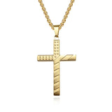 American Flag Cross Necklace - BGCOPPER
