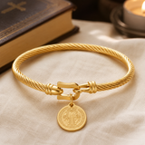 Saint Benedict Medal Women's Bracelet To Ward Off Evil