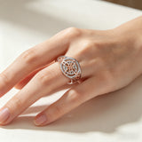 Celtic Knot Two-Tone Ring – Heritage, Harmony & Timeless Style