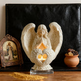 "Praying Angel" 2D Flat Acrylic Table Decor – A Glow of Peace for Your Christian Home