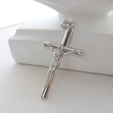S925K Silver Jesus Cross Necklace - BGCOPPER
