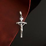 BGCOPPER S925K Silver Crucifix of Jesus Christ: A Timeless Masterpiece of Faith and Art