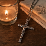 S925K Silver Jesus Crucifix Pendant | A Tangible Reminder of His Love - gift presentation