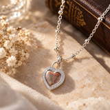 Forever in My Heart – Romantic Heart Lock Necklace | A Timeless Symbol of Love & Devotion