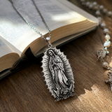 Our Lady of Guadalupe S925k Silver Necklace