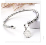 Saint Benedict Medal Women's Bracelet To Ward Off Evil - BGCOPPER