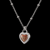 Forever in My Heart – Romantic Heart Lock Necklace | A Timeless Symbol of Love & Devotion