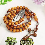 (Only $9.90 before Christmas) St. Benedict's Cross Exorcism Rose Necklace - BGCOPPER