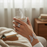 Angel Wings Adjustable Ring And Bracelet Set - 2026 Mother's Day Gifts