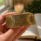 Metatron Adjustable Copper Bracelet