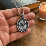 Hirte Jesus Christus mit Lamm Christian Halskette