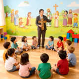 Bgcopper Holy Trinity Crucifix Wood Decor