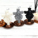 Sacred Light Christmas Candle - Christ King & Holy Mary Edition | Natural Soy Wax Christian Candles for Advent Worship & Prayer