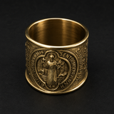 Saint Benedict Ring,ward off spiritual and physical dangers
