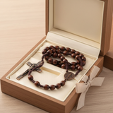 Handmade Christian St. Benedict Cross Rosary