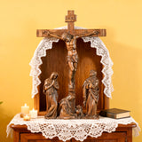 New Product Jesus crucifixion scene ornaments