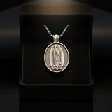 Our Lady of Guadalupe Virgin Mary Necklace,the patron saint of America and unborn children
