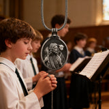 The Good Shepherd Sterling Silver Necklace - Sacred Symbol of Christ's Loving Care - John 10:14