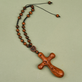 Handcrafted Wooden Rosary Cross: A Devotional Symbol of Faith, Craftsmanship, and Heartfelt Gifting