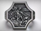 Archangel Michael S925K Silver Ring - BGCOPPER
