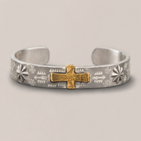 Mayan Tribal Totem Cross Bracelet