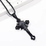 Golden St. Benedict Exorcism Cross - Blessings to you and your family - BGCOPPER