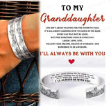 10mm Stainless Steel Bracelet Laser Marking SISTER Gift Adjustable Engraved Bracelet C-Shape Wave Bracelet - BGCOPPER