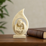 Holy Family Teardrop Resin Tabletop Statue