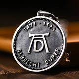 「Praying Hands」Copper - Silver Medallion: A Tangible Sign of God’s Presence