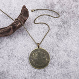 Vintage Titanium Seven Archangel's Seal Pendant - Amulet against evil eyes, curses, spells - BGCOPPER