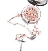 Virgin Mary alloy rosary beads — comes with a jewelry box - BGCOPPER