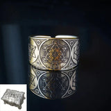 Archangel Metatron Life Angel Seal Adjustable Ring Solomon Kabbalah Amulet - BGCOPPER