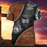 Fashionable and beautiful religious Christ Jesus 3D print clothing - BGCOPPER