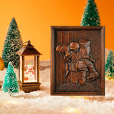 Bgcopper Usa Soldiers Brotherhood wood carving - Wall Hanging Art Work - BGCOPPER