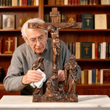 New Product Jesus crucifixion scene ornaments