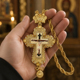Orthodox Bishop’s Pectoral Cross: A Regal Symbol of Sacred Authority - product view