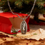 Our Lady of Guadalupe S925k Silver Necklace