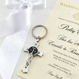 Saint Benedict Cross Keychain – Your Daily Shield of Faith and Protection