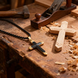 Titanium Steel 18K Gold Cross Necklace | A Christian Emblem of Faith and a Fashion Statement