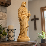 Sacred Heart of Jesus Wooden Statue: A Tribute to Unfailing Love