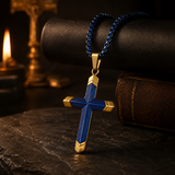 Titanium Steel 18K Gold Cross Necklace | A Christian Emblem of Faith and a Fashion Statement