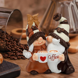 offee Couple Gnome Resin Figurine | Valentine's Day Gift