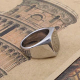 Seal of the Seven Archangels Stainless Steel Men's Trigger Finger Seal of Solomon - BGCOPPER
